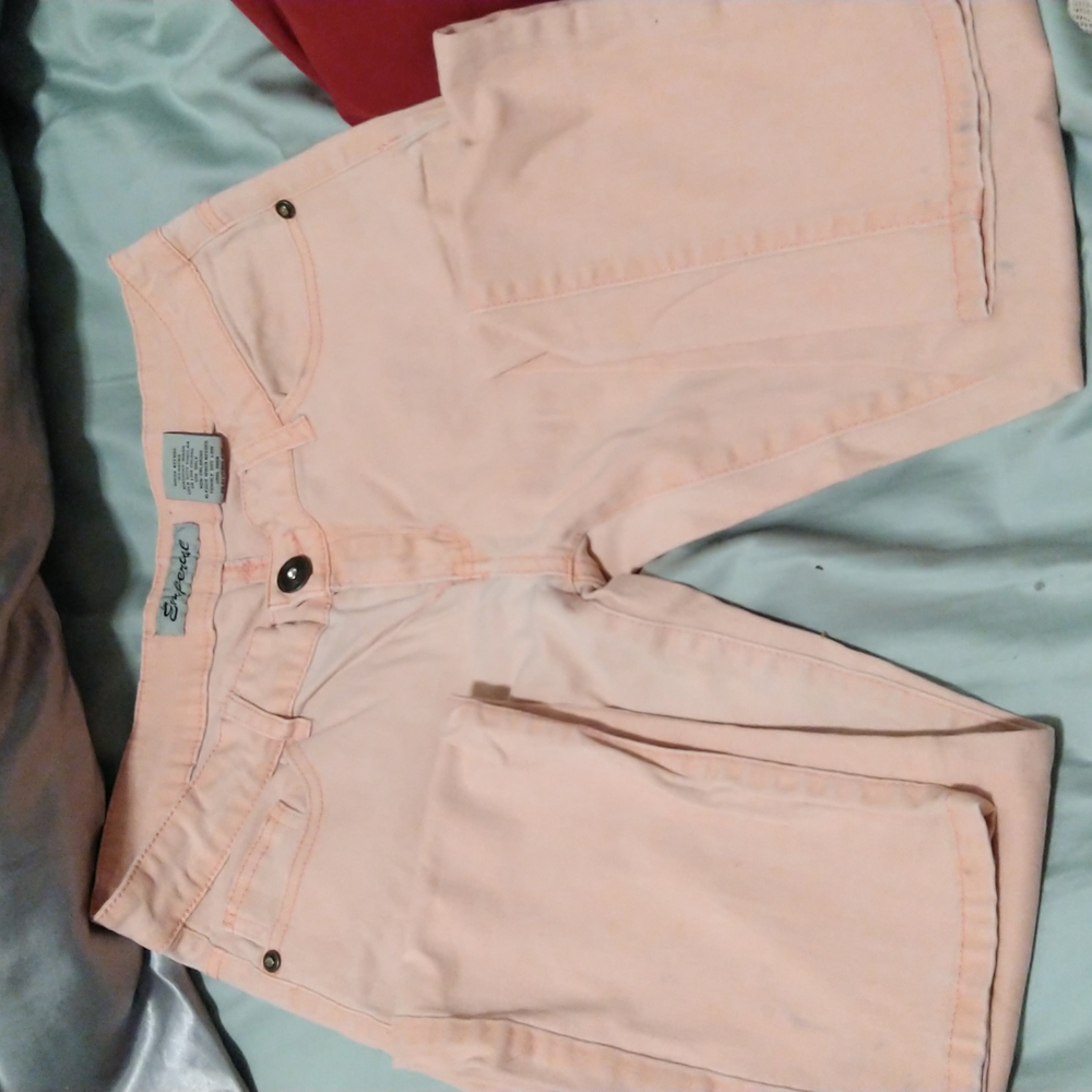 Pink jeans